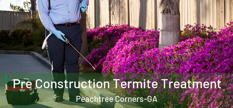 Pre Construction Termite Treatment Peachtree Corners-GA